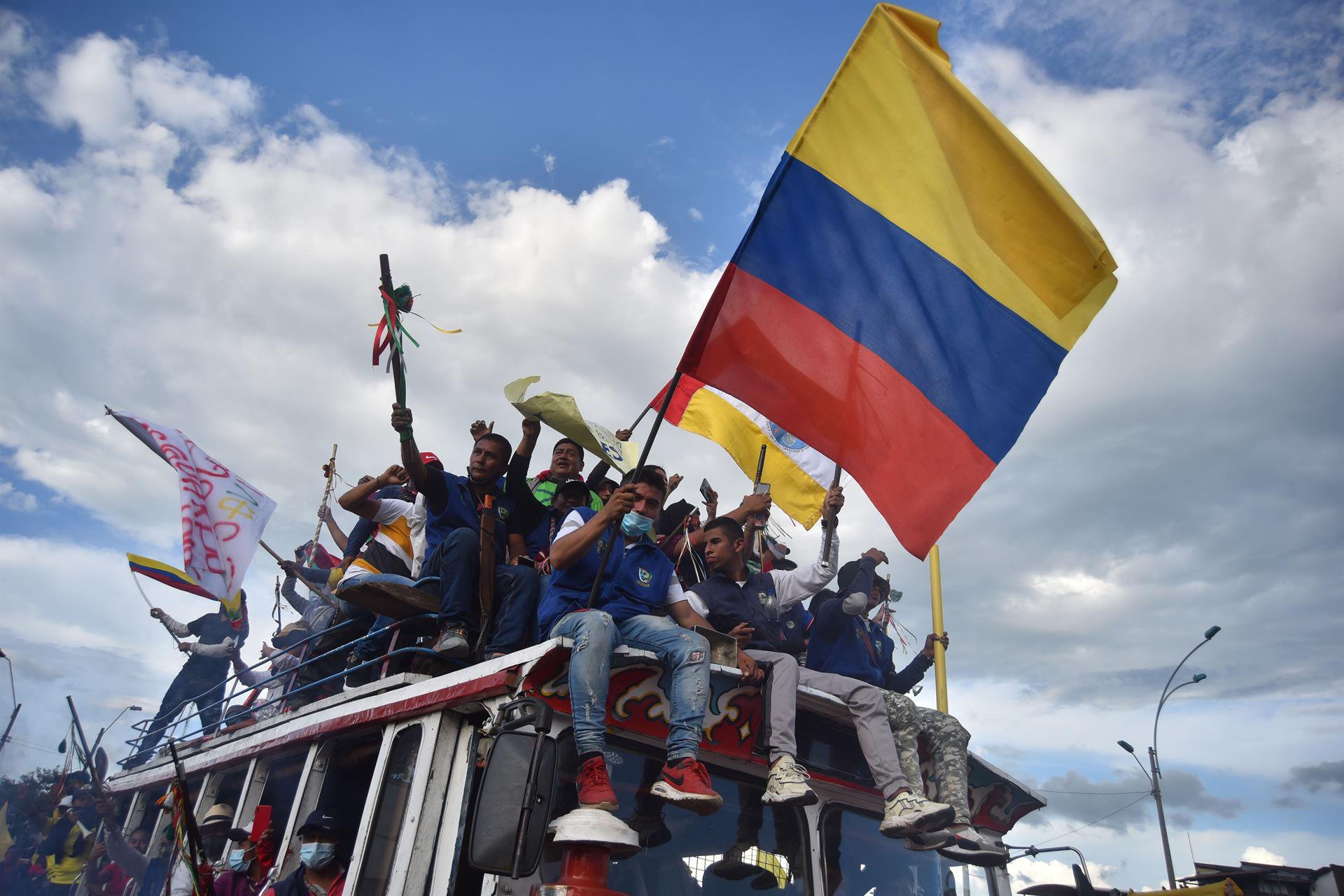 Protestas Colombia Ernesto Guzmán Jr