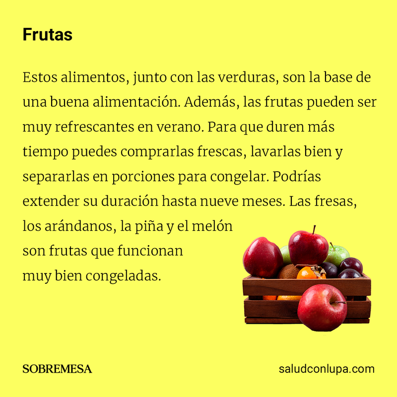 Sobremesa - Consejos 1-9