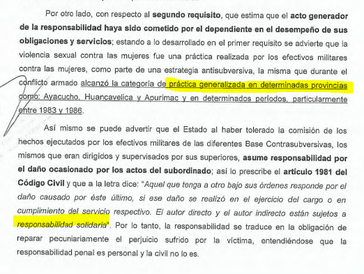 Acusación fiscal Manta y Vilca