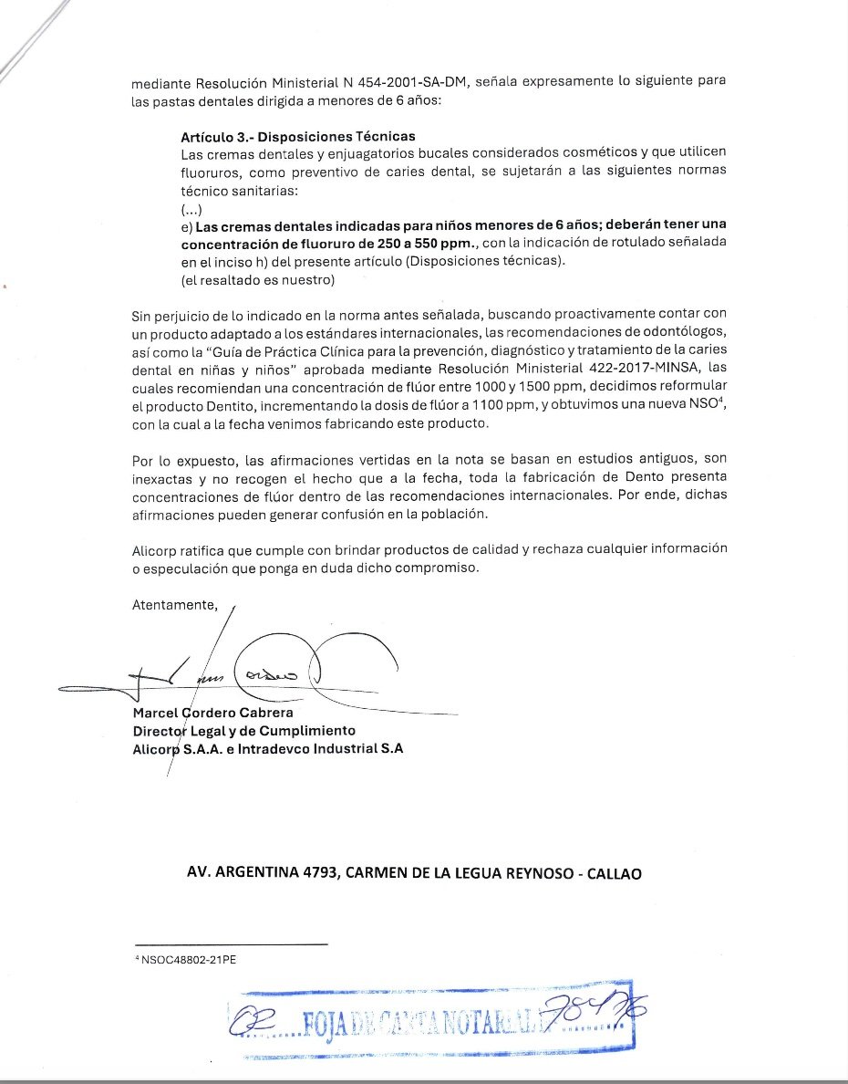 Carta Alicorp 2