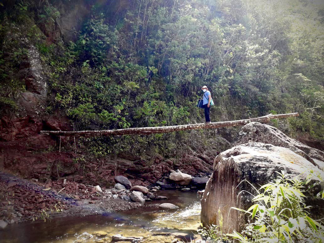 Tres días a pie para llevar las vacunas en la Amazonía