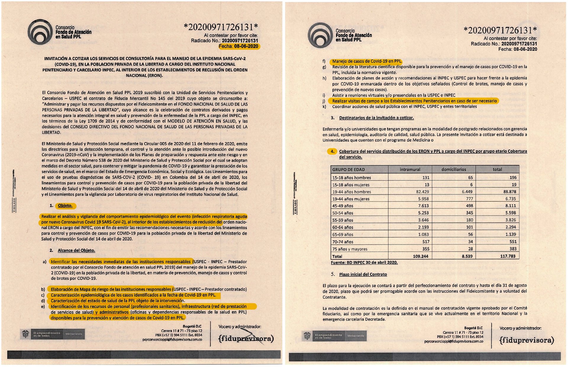 Contratacion Consorcio_Convocatoria Iregui