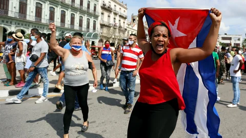 Protestas en Cuba