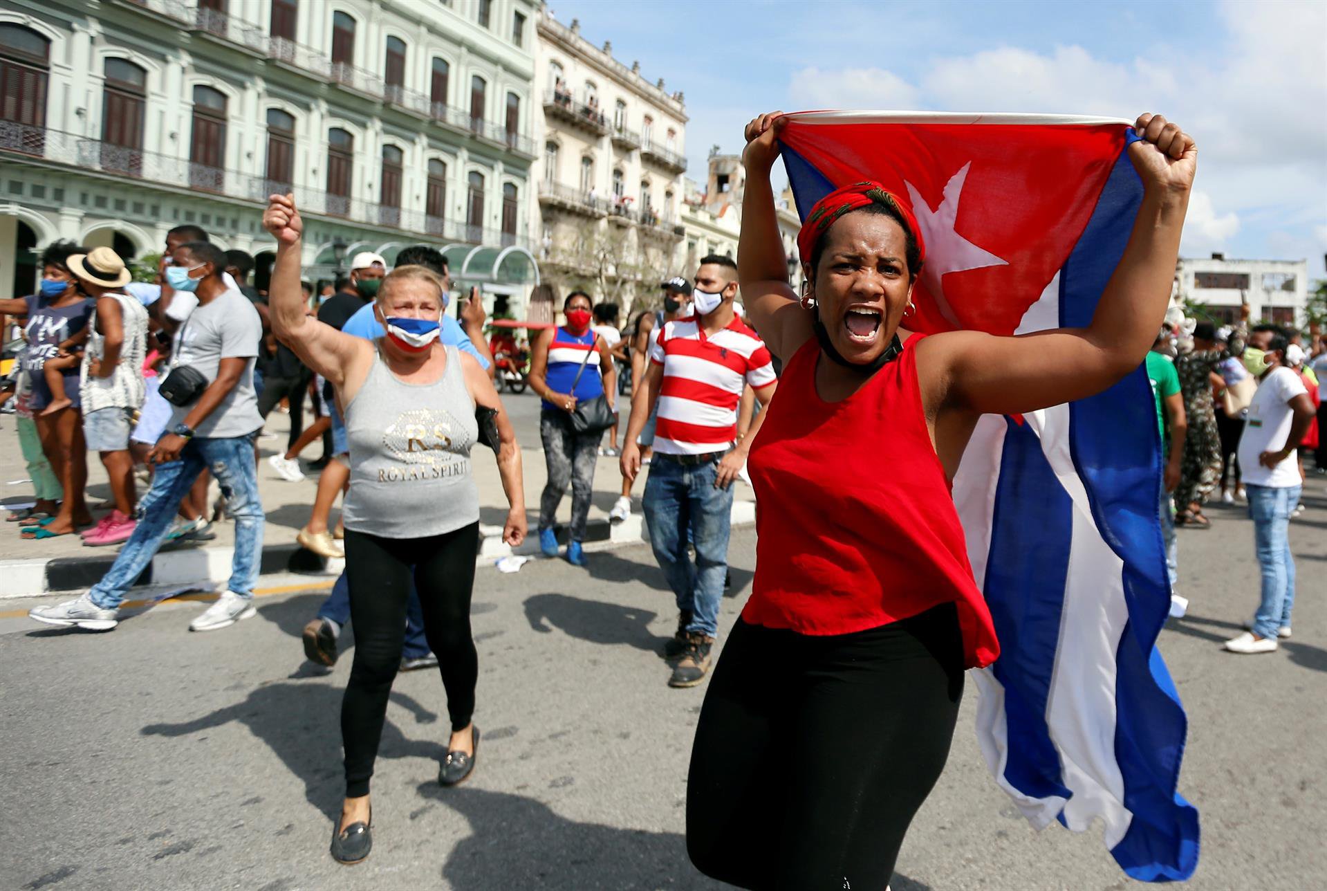 Protestas en Cuba