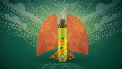 Ilustración sobre los e-liquids