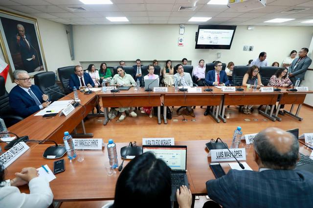 En marzo de 2025, la comisión del Congreso reunió a médicos del INEN, representantes de farmacéuticas y asociaciones de pacientes para discutir