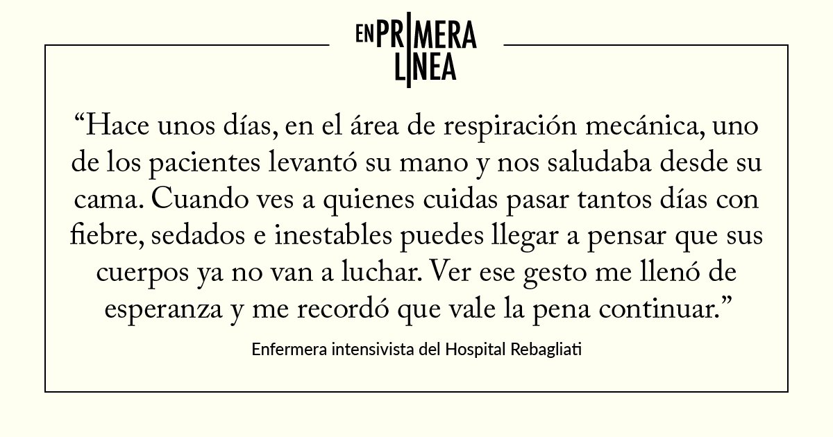 Enfermera intensivista del Hospital Rebagliati