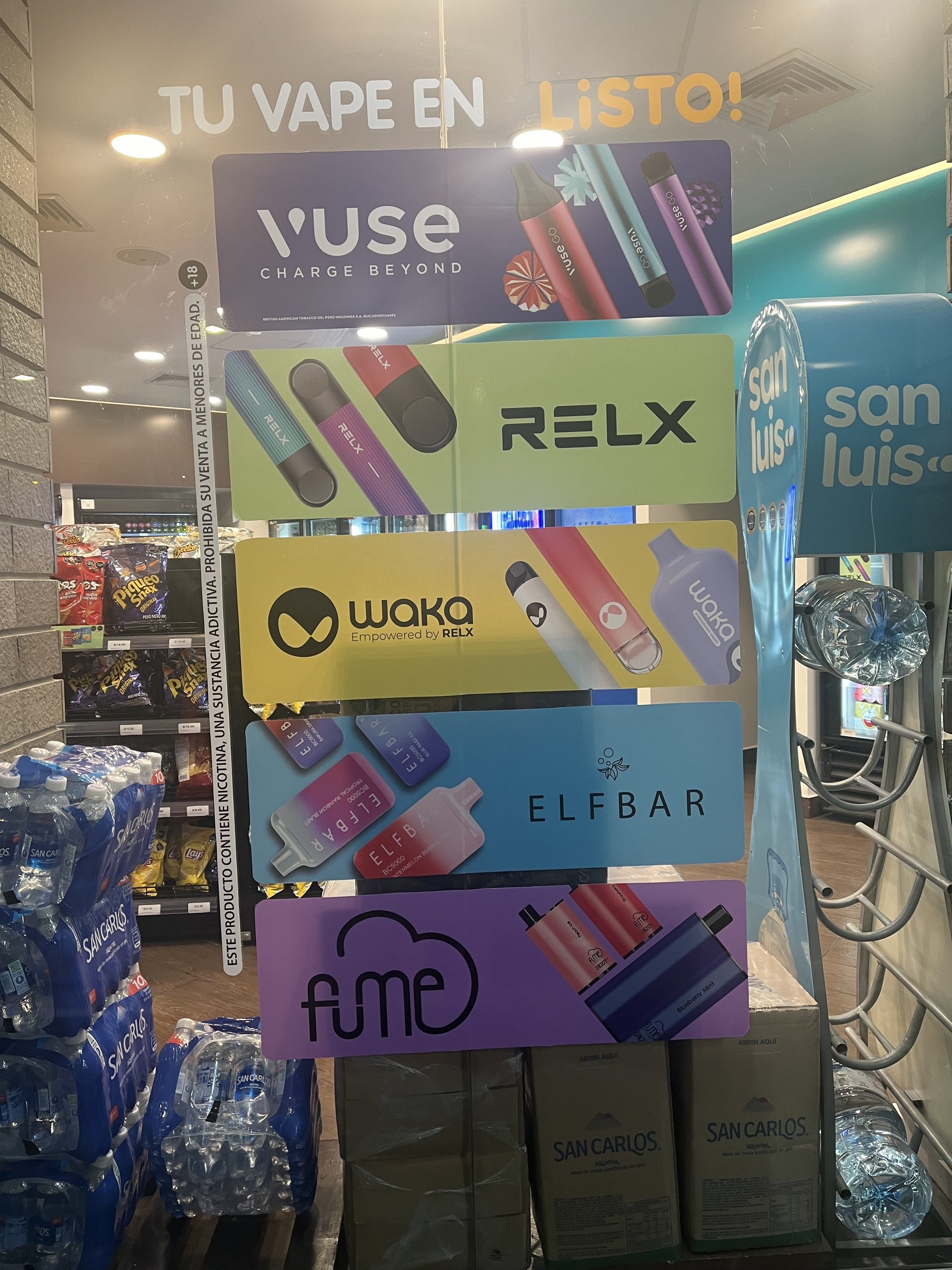 Publicidad vapeadores