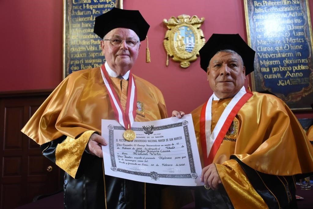 Doctor Honoris Causa a Michael Wirtz