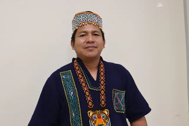 Miguel Guimaraes es natural del pueblo shipibo-konibo, en la comunidad Flor de Ucayali.