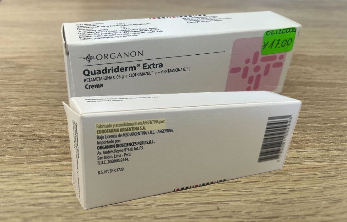 Quadriderm Extra