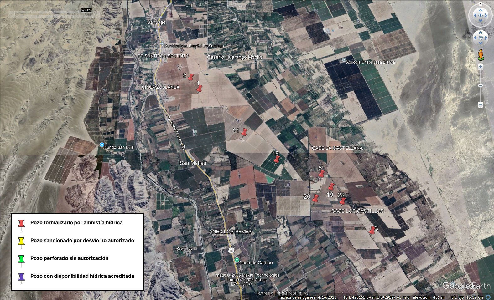 Distrito de Santiago-Ica_Pozos de Beta