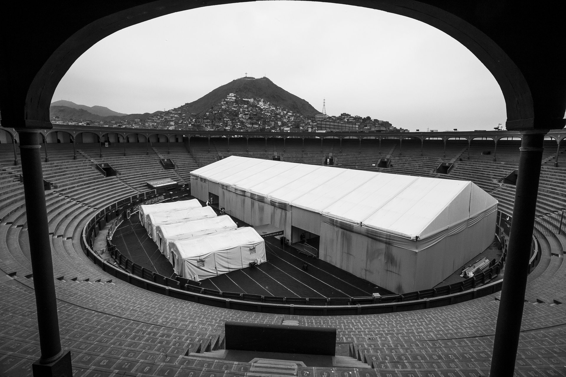 Vista desde el palco presidencial (Franz Krajnik)