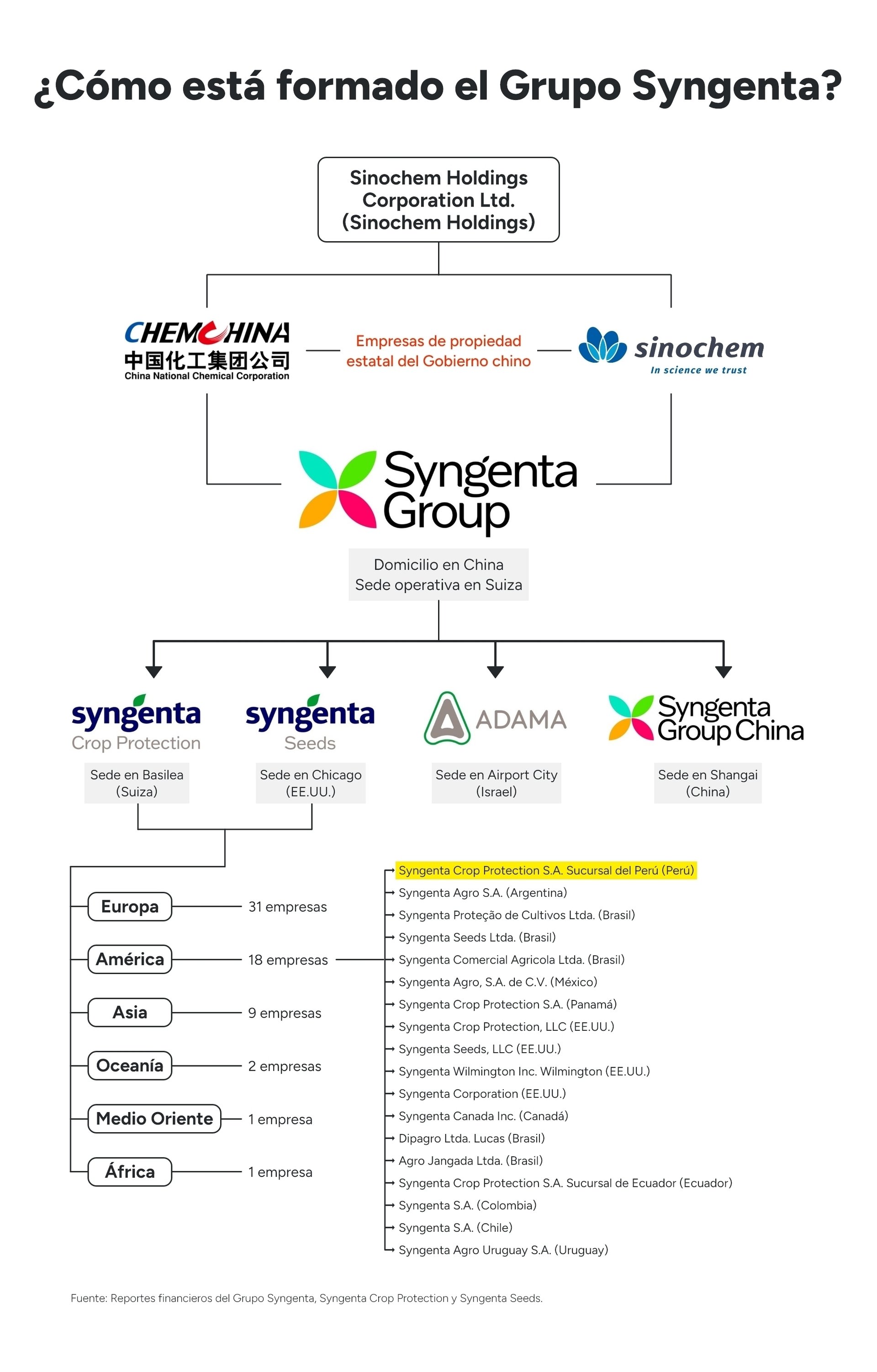 como esta formado syngenta