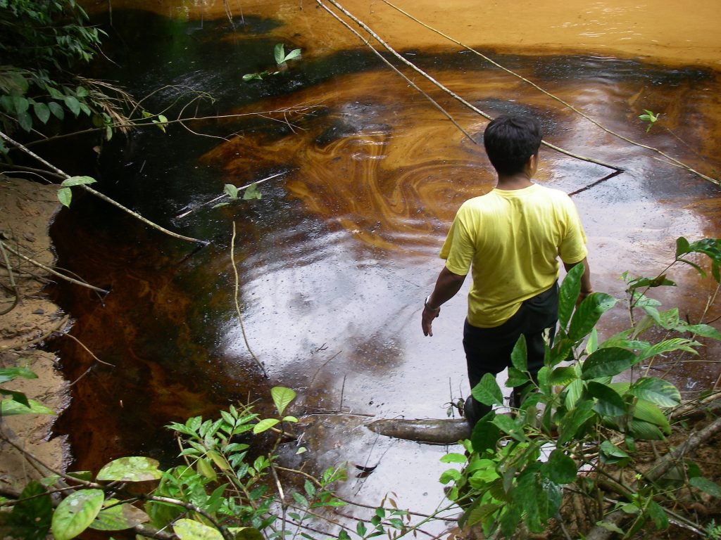 derrame de petróleo