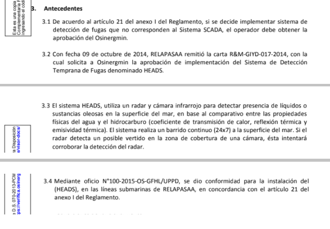 documento informe heads