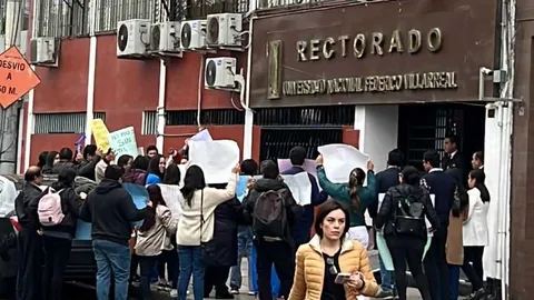 UNFV Protesta