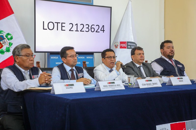 Conferencia de prensa - Minsa