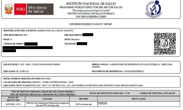 prueba diagnóstica carlos marina